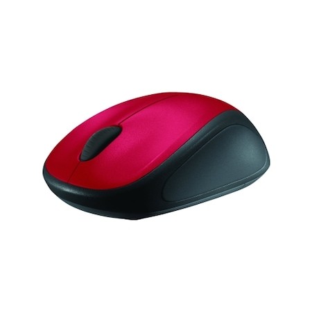 Mouse Wireless Logitech M235 Roșu - Confort și Precizie - imagine 3