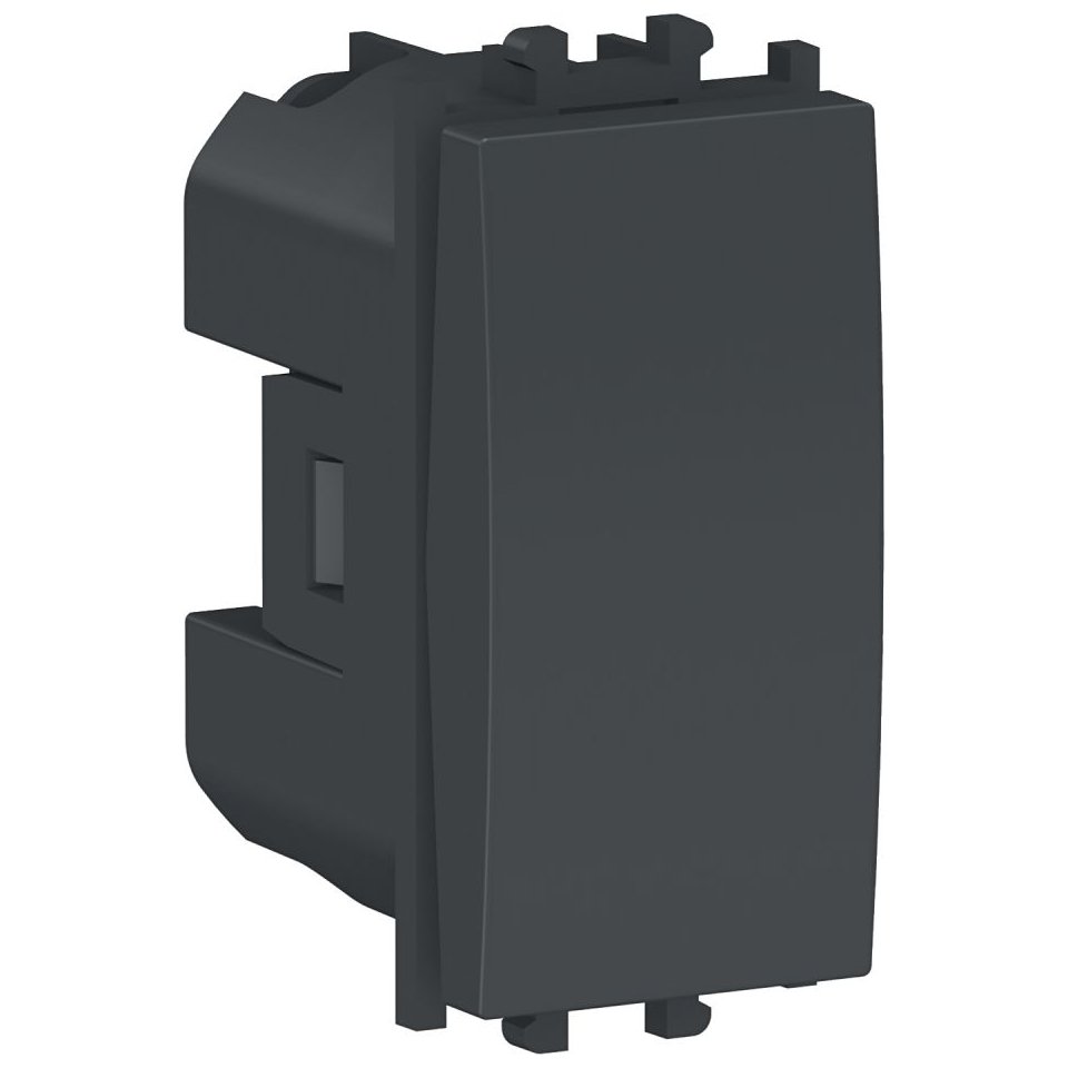 Intrerupator Revenire Schneider Easy Styl, 1 Modul, Negru