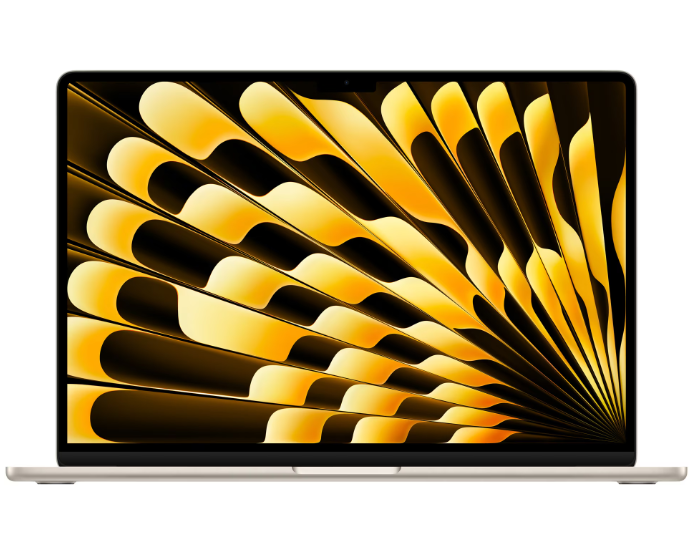 MacBook Air 15.3" M4 24GB/512GB Starlight 2025 - Apple Romania - imagine 1