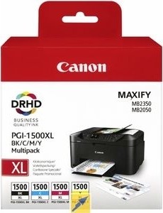 Cartușe Canon PGI-1500XLMULTI Original - Set 4 culori CMYK