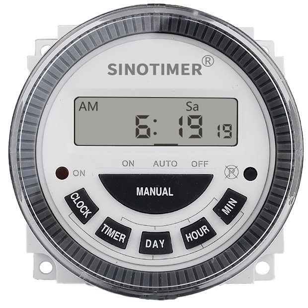 Releu Digital Sinotimer TM619H2, 30A, Programabil