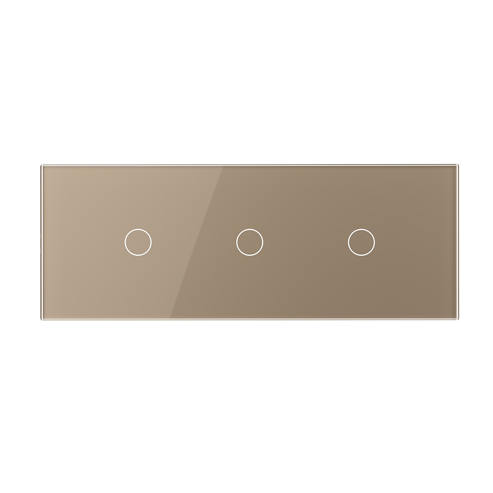 Panou Touch Livolo 3 Sigle Sticla Italian 6/7M - imagine 10