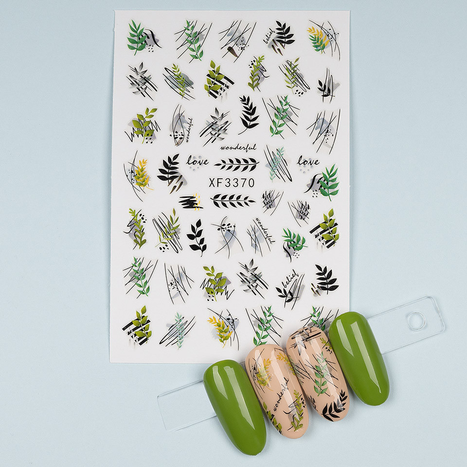 Abtibild Unghii SensoPRO Milano Leaf Dream XF3370