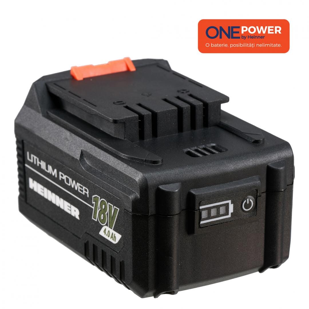 Acumulator Heinner One Power 18V 4.0Ah Li-Ion Profesional - imagine 6