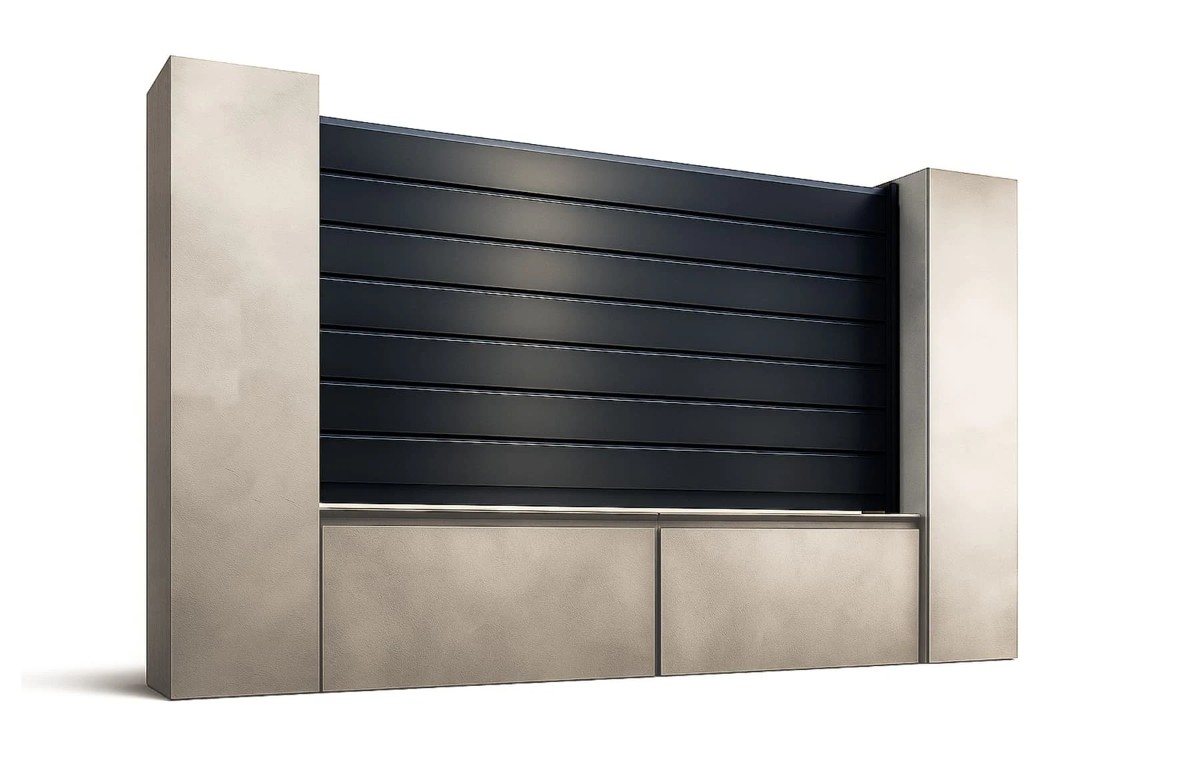 Gard Aluminiu Baldur 2000x1800mm Virtuoso, Anti-Coroziune