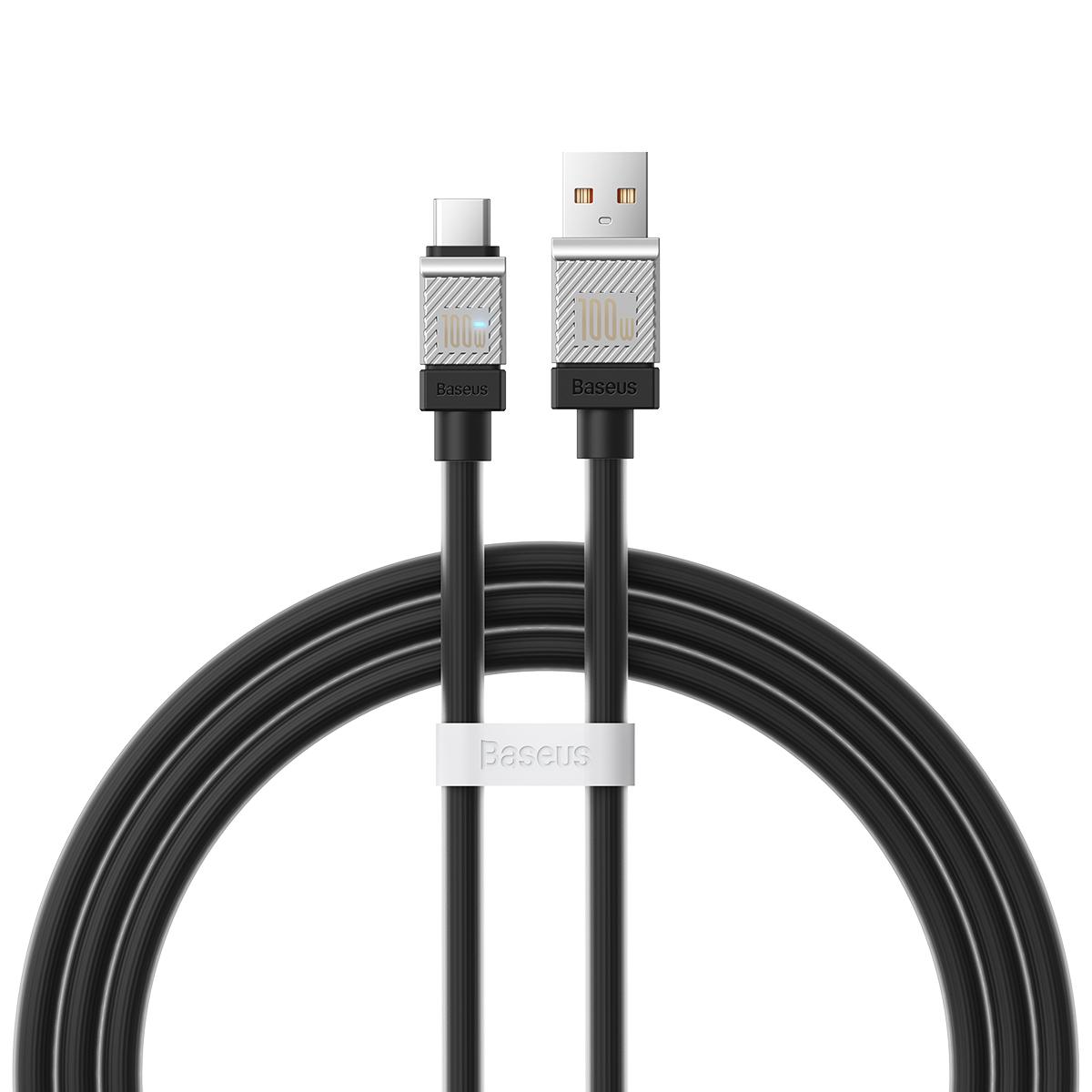 Cablu USB-C Baseus 100W - Încărcare Rapidă, 1m, Negru