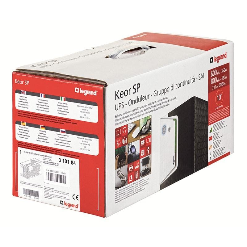 UPS Legrand KEOR SP 800VA/480W - Protecție Line-Interactive - imagine 6