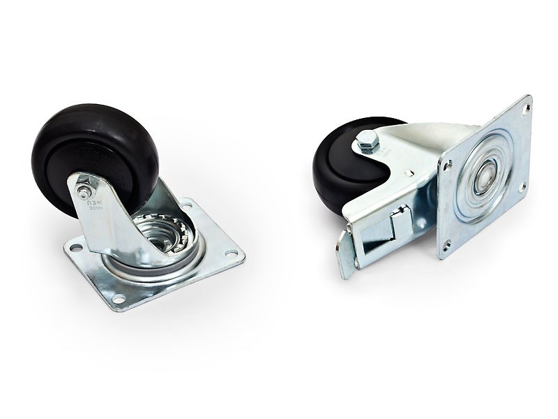 Set Roti Triton 2 cu Frana 800kg - Mobilitate si Siguranta