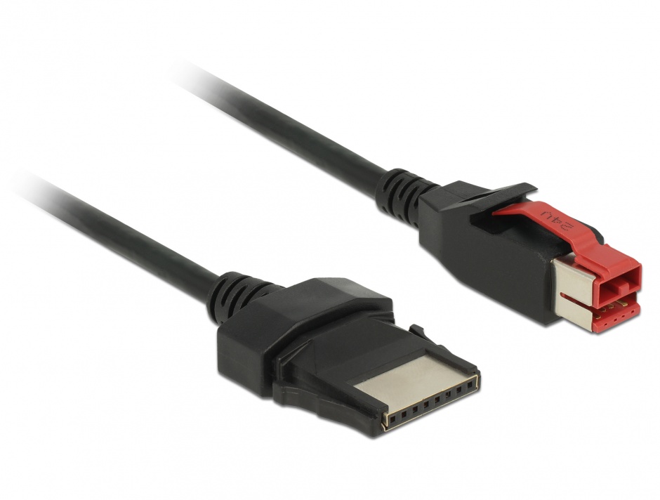 Cablu PoweredUSB 24V, 8 pini, 3m - Delock 85479