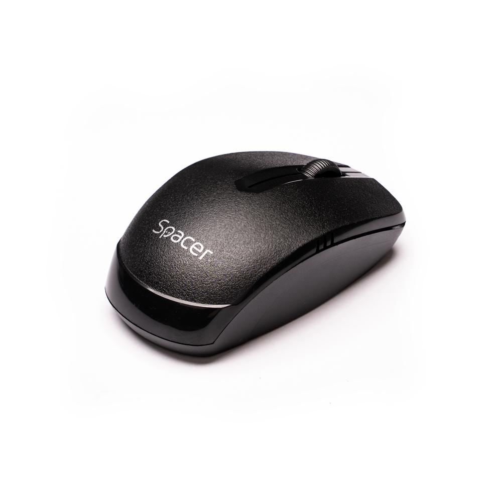 Mouse Wireless Spacer SPMO-161 2.4 GHz 1000 DPI Negru - imagine 4
