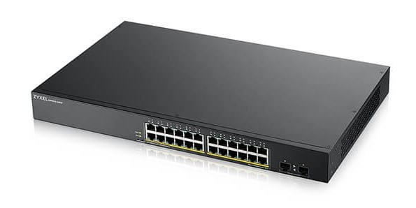 Switch PoE Zyxel GS1900-24HPv2, 24 Porturi Gigabit, 2x SFP
