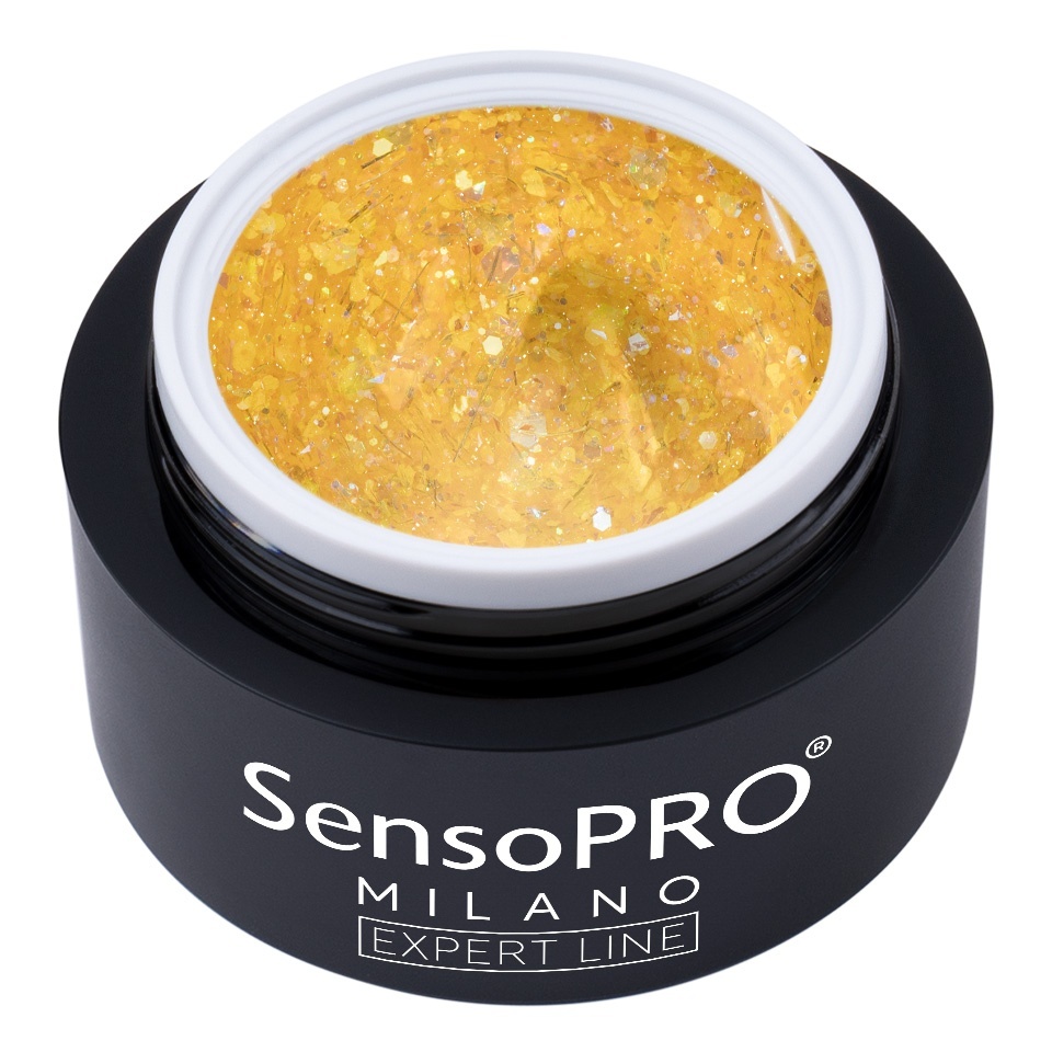 Gel Constructie Unghii SensoPRO Milano Petal Glow Sun Bloom 15ml