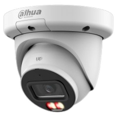 Camera IP Dahua WizSense 6MP, IR + LED Alb, AcuPick