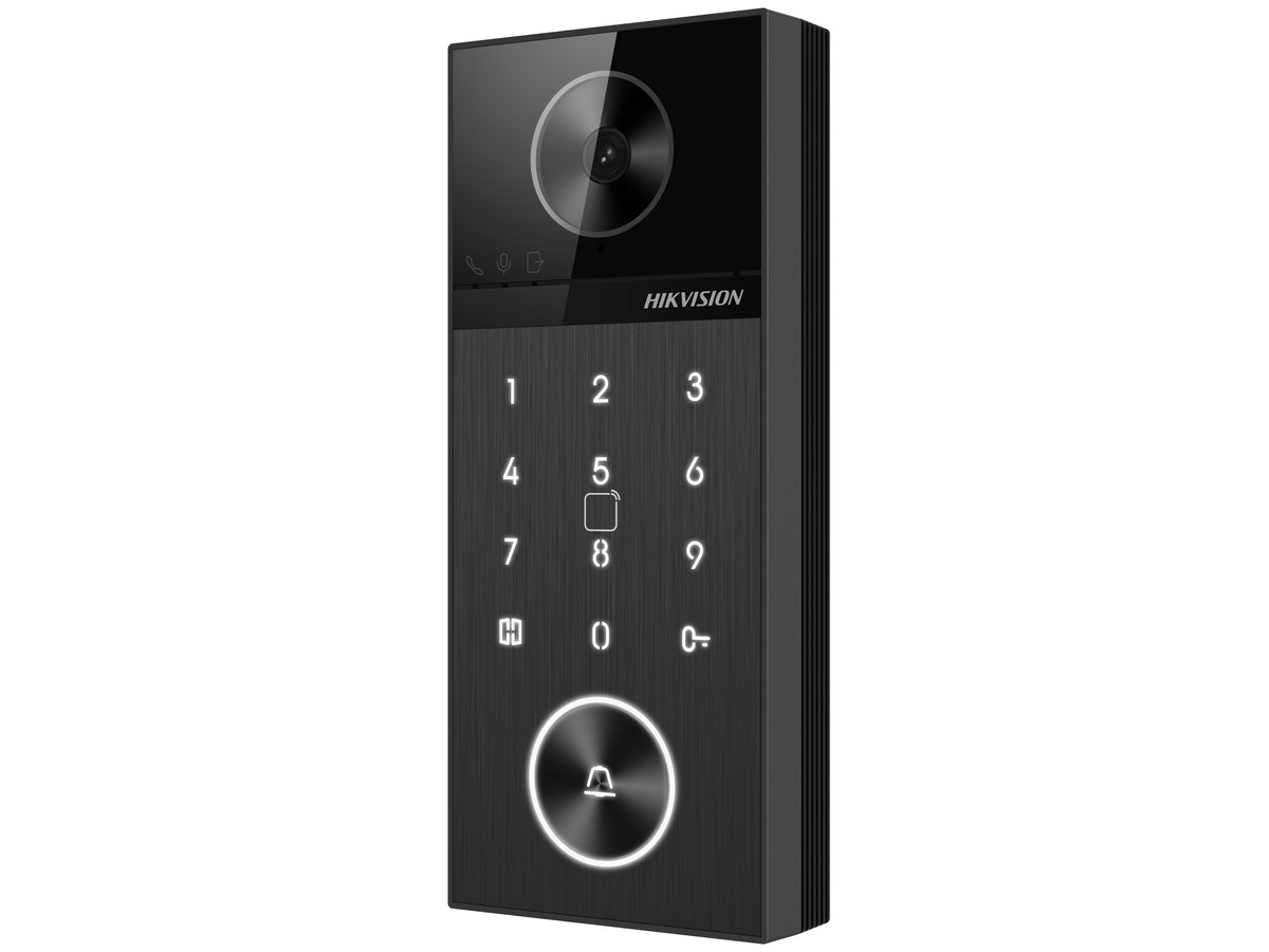 Post exterior Hikvision 4MP WiFi 6, IP65, card M1 și PIN