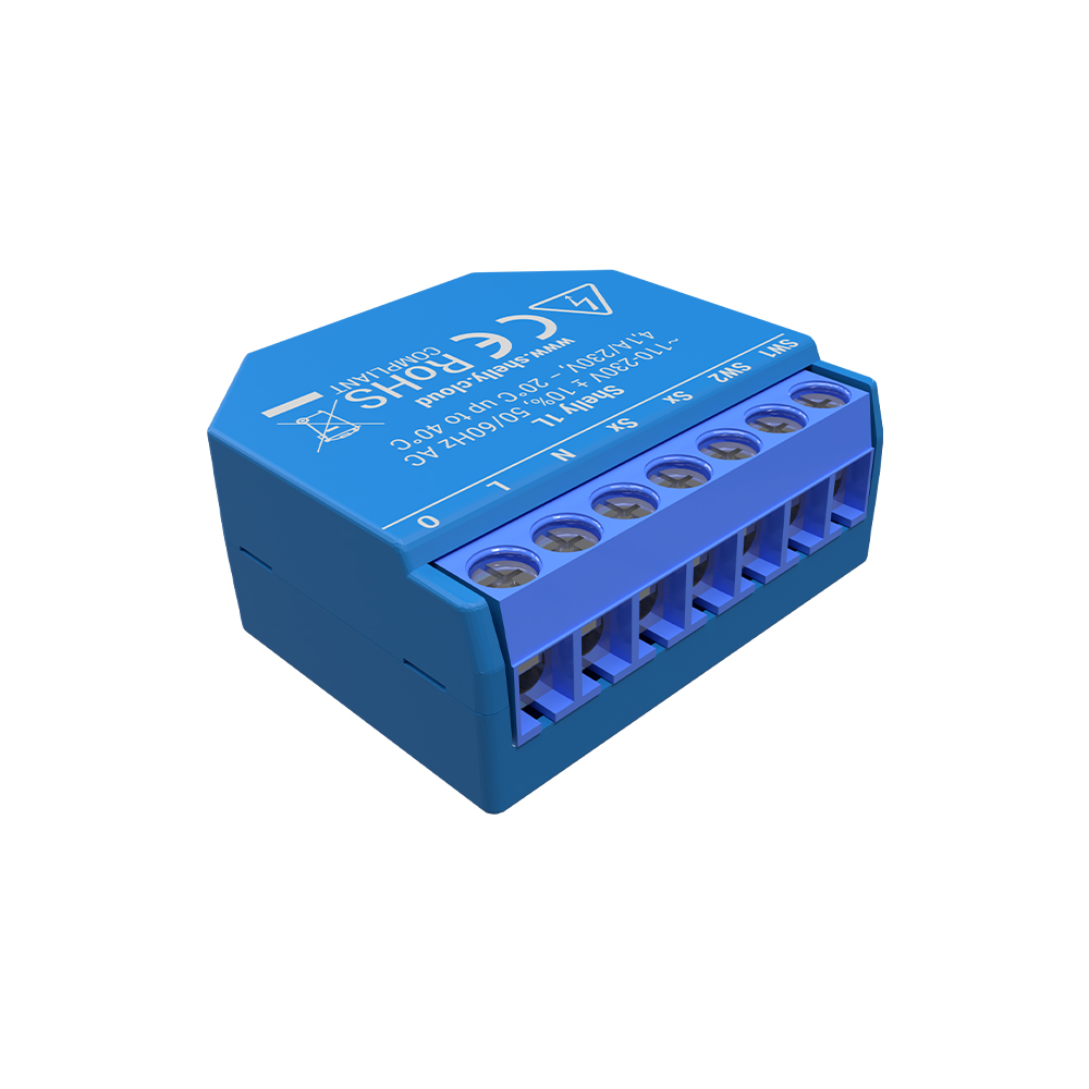 Releu Inteligent Shelly 1L, Wi-Fi, Control Vocal