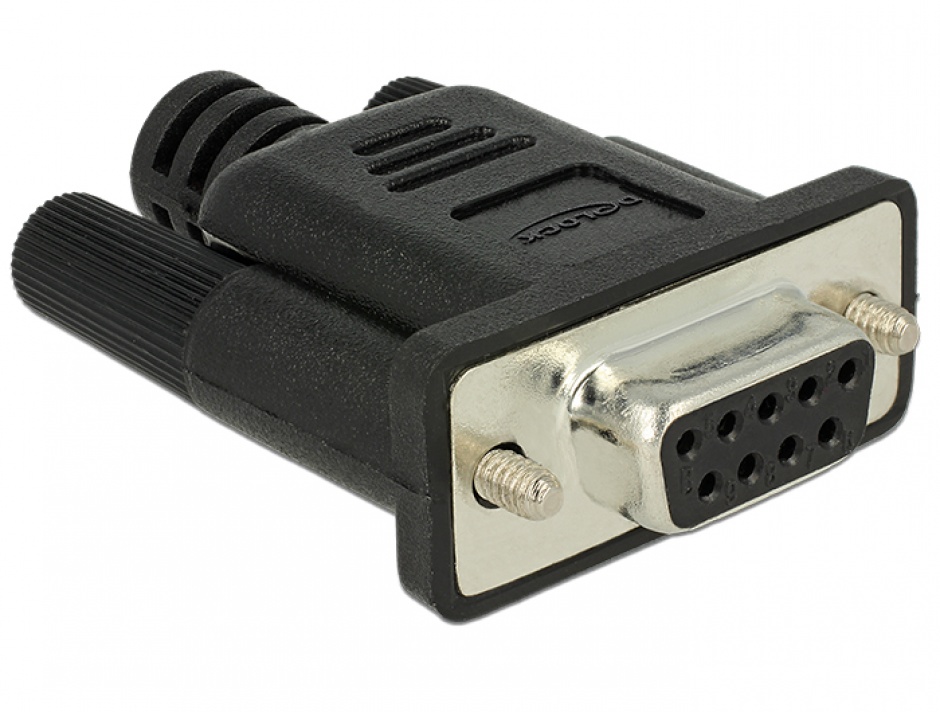 Adaptor Loopback DB9 Mama Delock | Testare RS-232