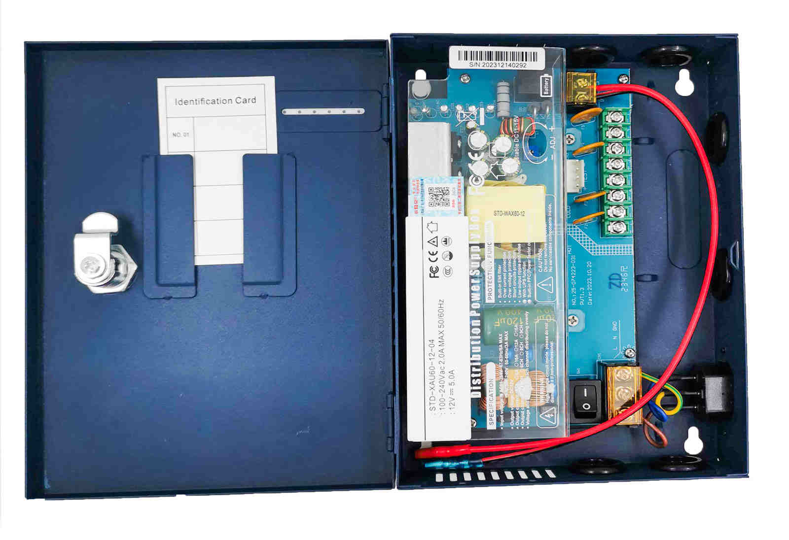 Sursa Safer 12V 5A cu Backup Metalică