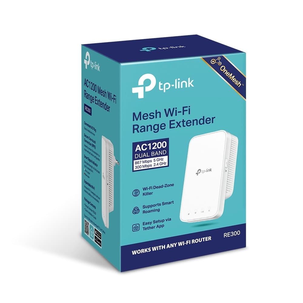 Range Extender TP-LINK RE300 AC1200 OneMesh Dual-Band - imagine 16