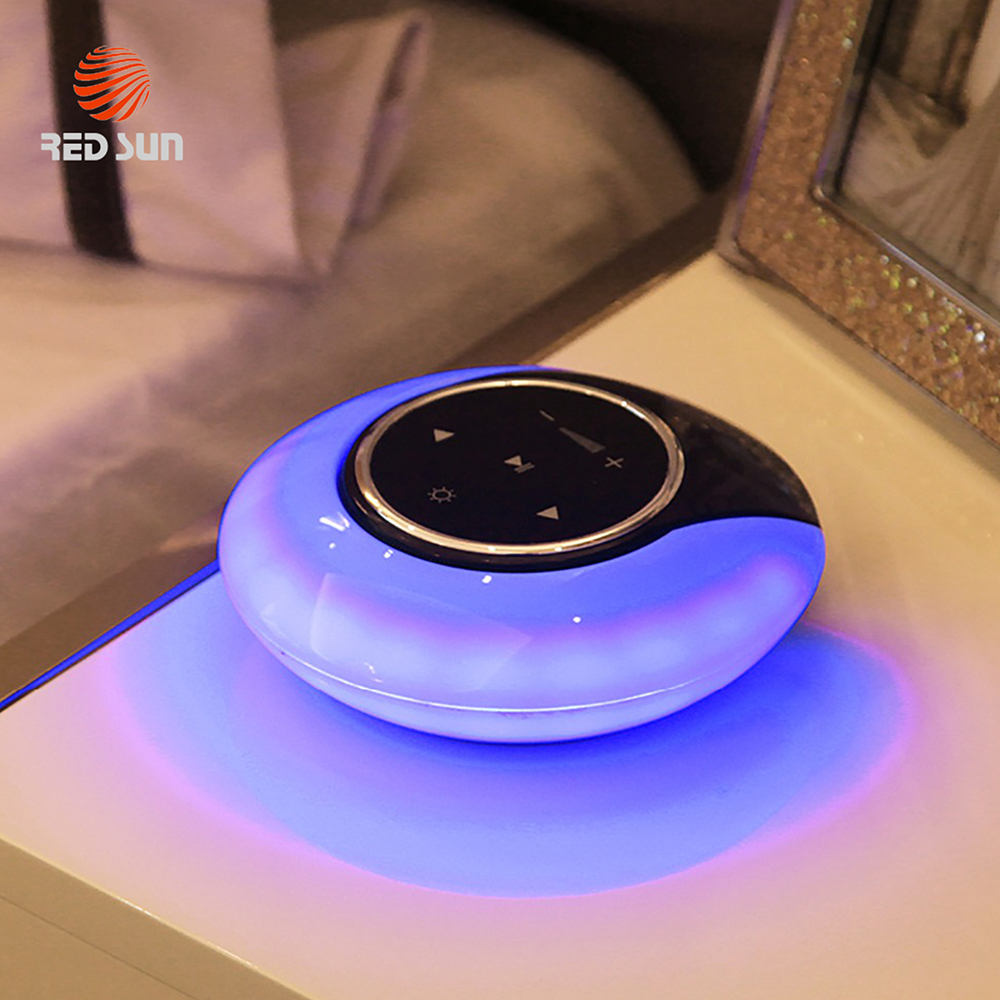 Boxa Portabilă Red Sun Moon Bay cu LED și Bluetooth - imagine 6