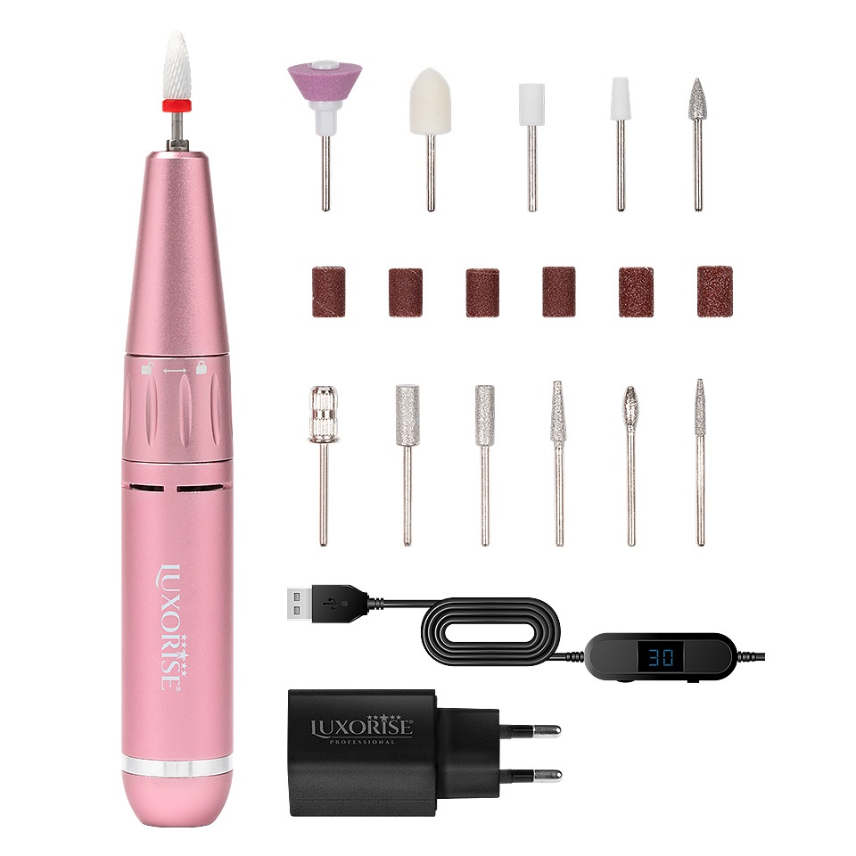 Freza Unghii Luxorise 30.000 RPM, Portabilă