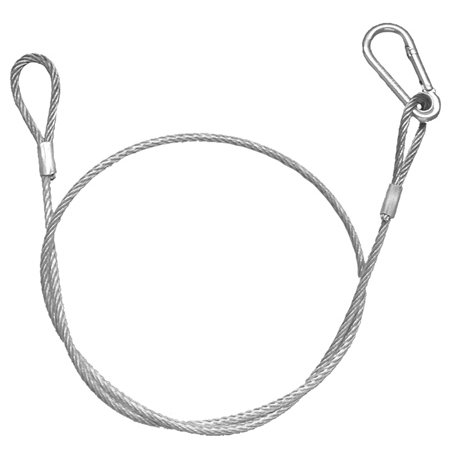 Cablu Otel 87CM cu Carabina AFX Safety4