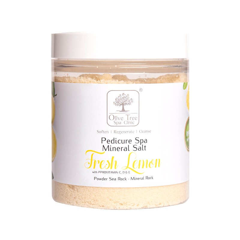 Pedicure Spa Sare Minerală Lămâie 500gr Nailshop