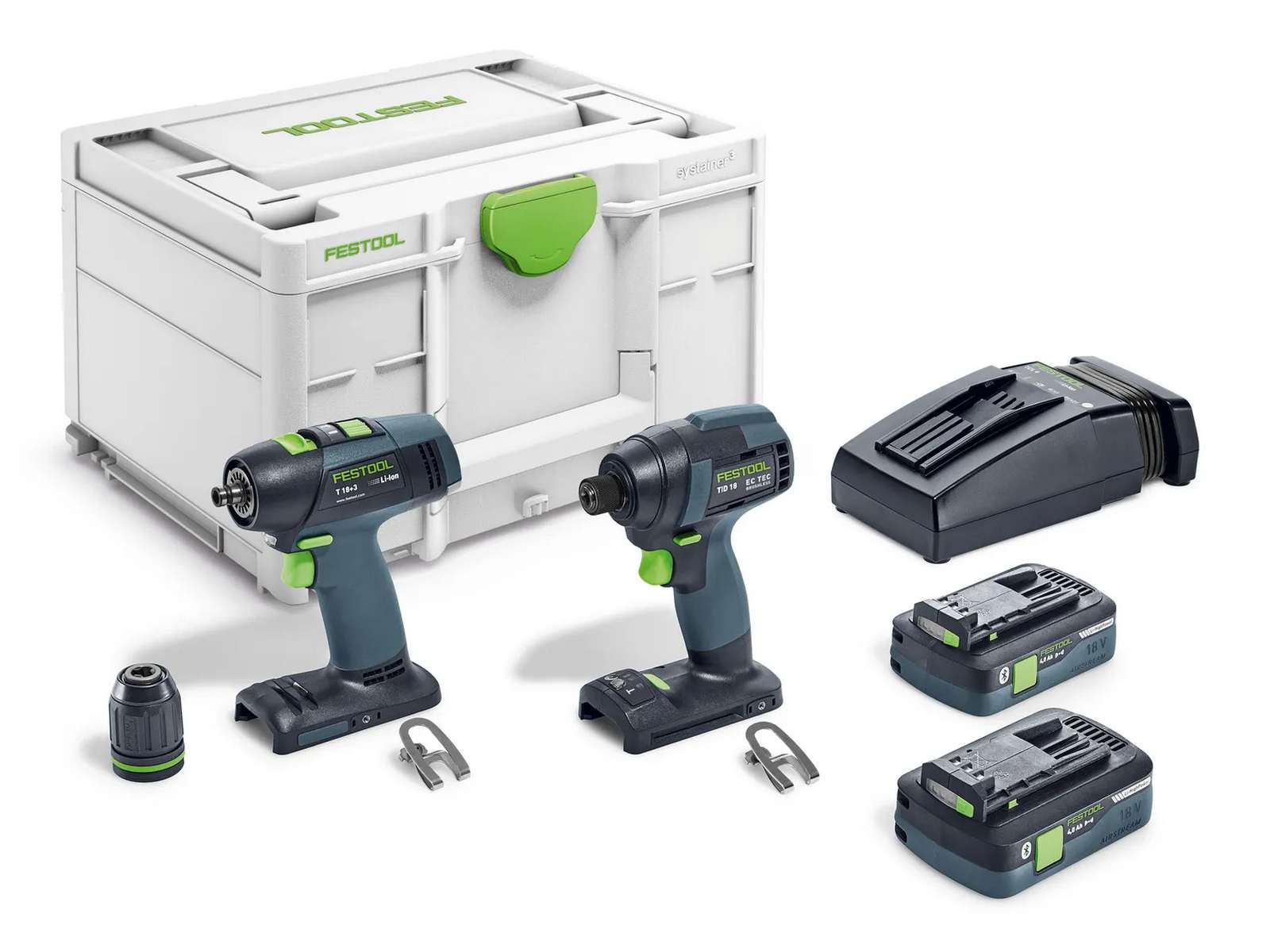 Set Festool TID 18 + T 18 - Unelte Profesionale