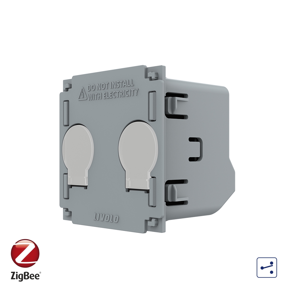 Intrerupator Dublu Touch LIVOLO ZigBee