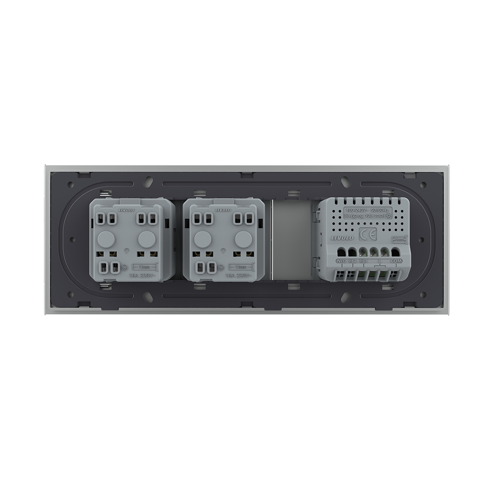 Intrerupator + 2 Prize Livolo Sticla 6A - imagine 16