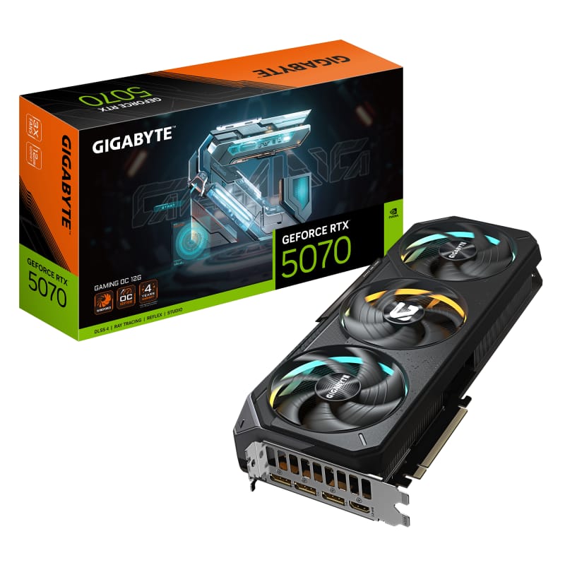 Placa Video RTX 5070 Gaming OC 12GB GDDR7 Gigabyte - imagine 2