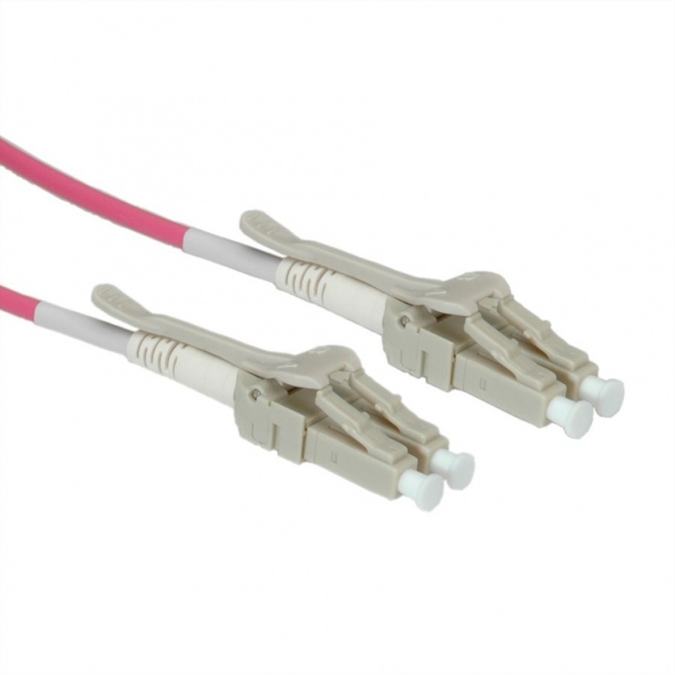 Cablu Fibra Optica LC-LC OM4 Low Loss 2m Roline
