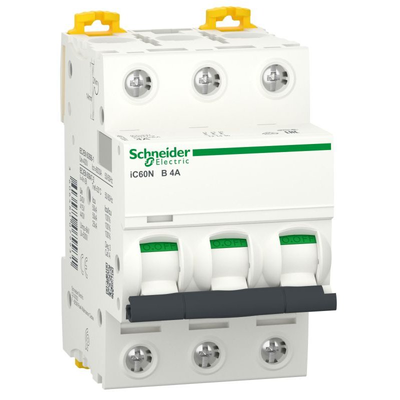 Siguranta Automata Schneider Acti9 iC60N 3P 4A Curba B