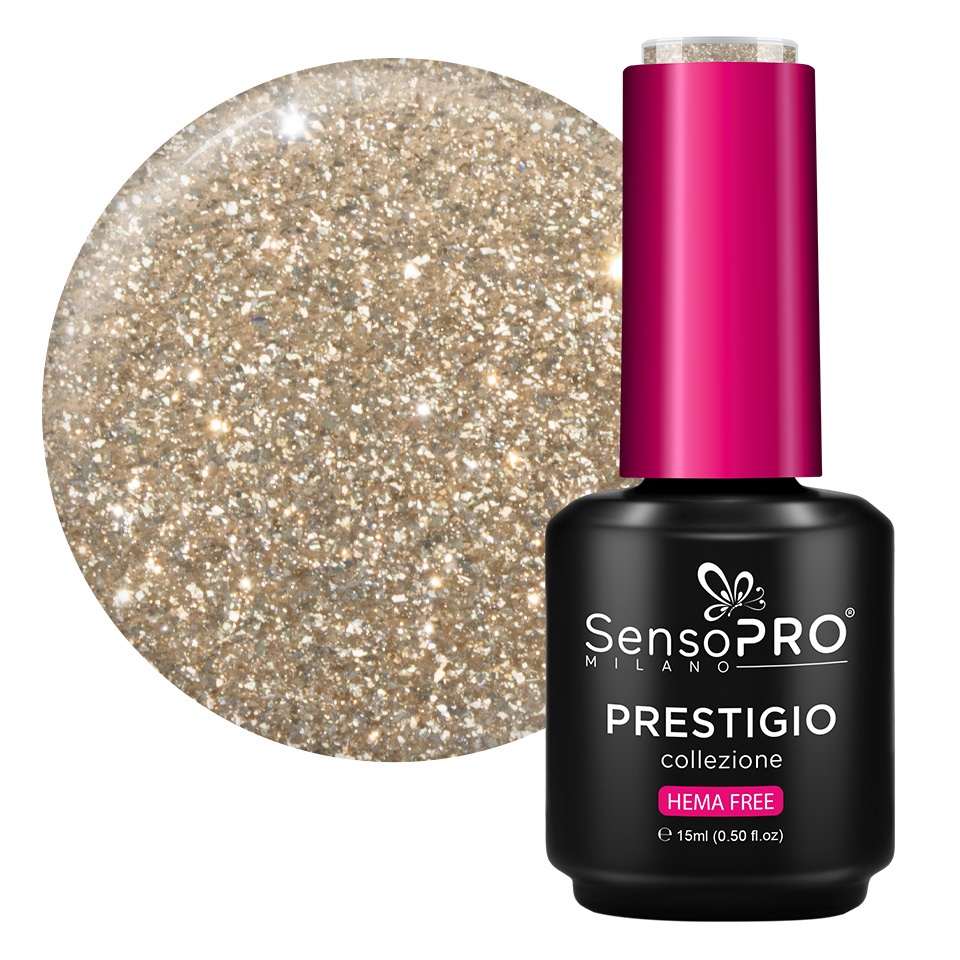 Oja Semipermanenta SensoPRO Star Glow 15ml Hema Free