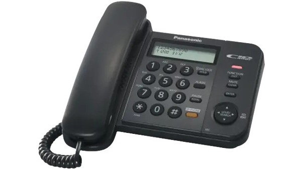 Telefon fix Panasonic KX-TS580FXB, Caller ID și handsfree