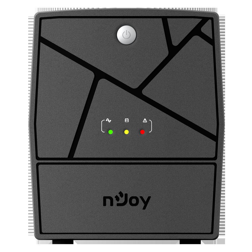 UPS NJOY Keen 1000 1000VA/600W - Protecție Electronică - imagine 2