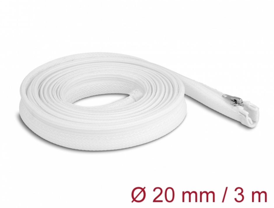 Organizator Cabluri cu Fermoar 3m, Delock