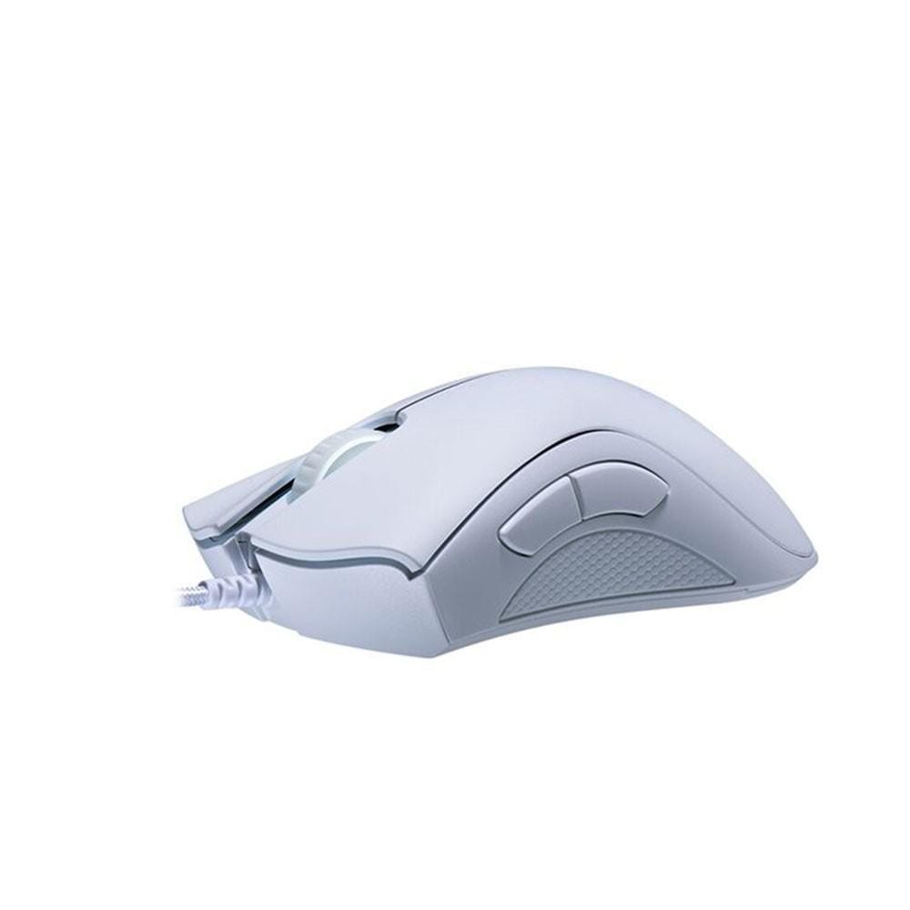 Mouse Gaming Razer DeathAdder Essential Alb - Ergonomic 6400 DPI - imagine 4