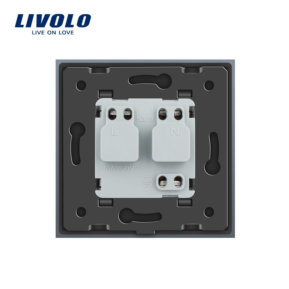 Priza Simplă Livolo Sticlă, IP44, 16A - imagine 12
