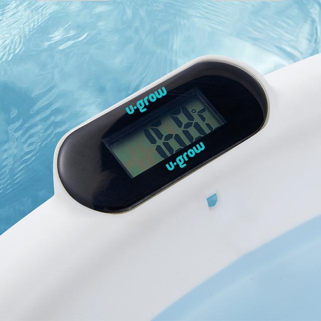 Cădiță Bebeluși Pliabilă cu Termometru Digital | U-Grow - imagine 5