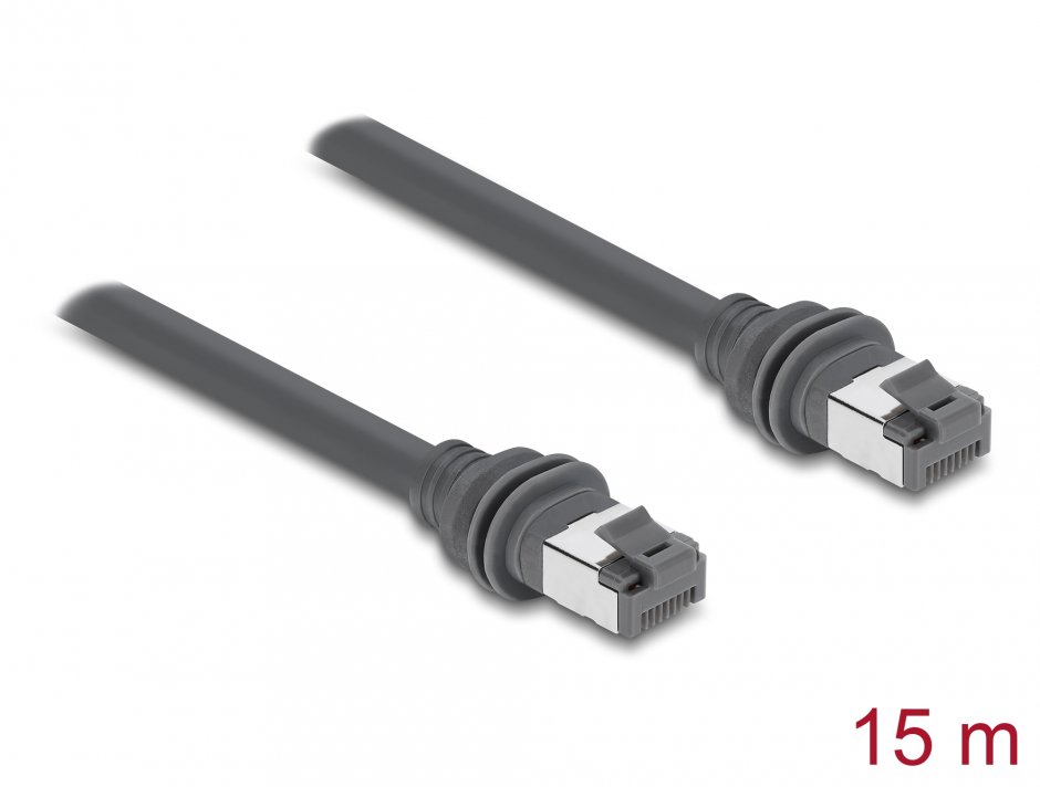 Cablu Delock Cat.6 15m pentru Starlink Gen3, 1 Gbps