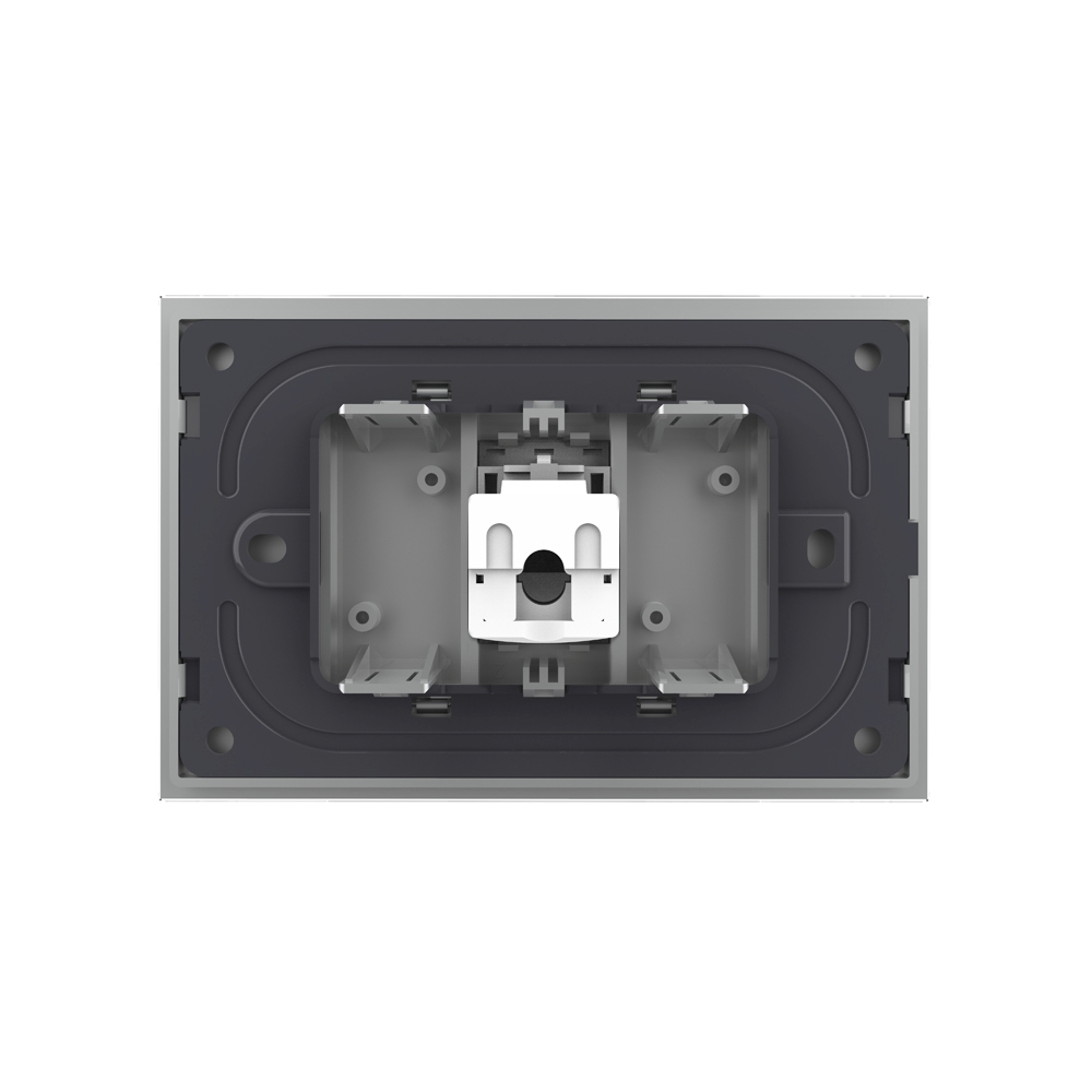 Priza Internet Livolo Cat6, Rama Sticlă, 10GB/s - imagine 16