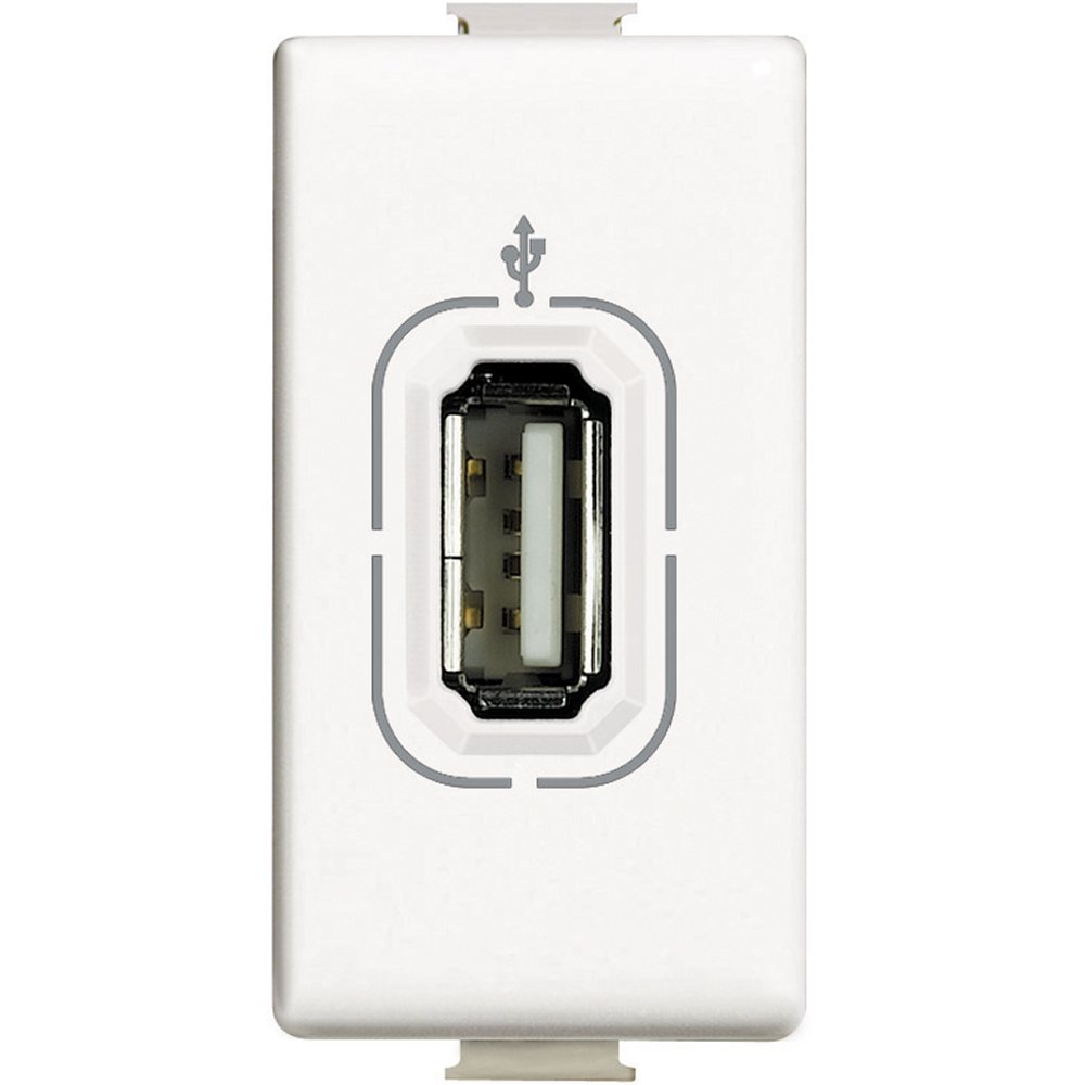 Priză USB Bticino Matix AM4285 Alb