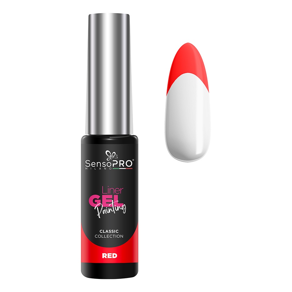 Liner Gel UV SensoPRO Red 8ml