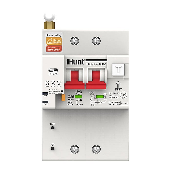 Siguranță Smart iHunt 2P 32A cu Contorizare WiFi