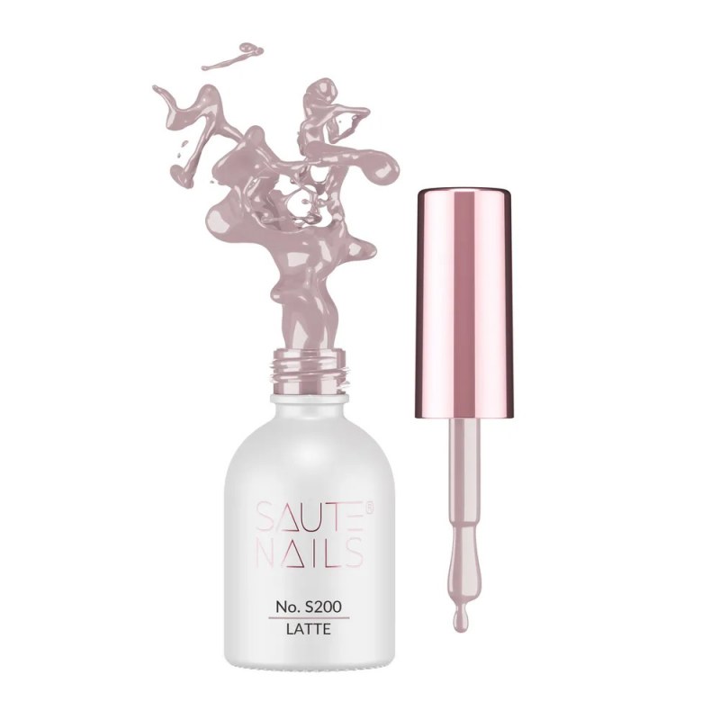 Ojă semi Saute Nails Latte - S200 8ml