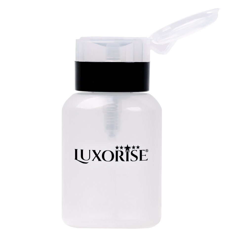 Recipient Lichide Unghii Luxorise cu Pompita, 250 ml - imagine 2