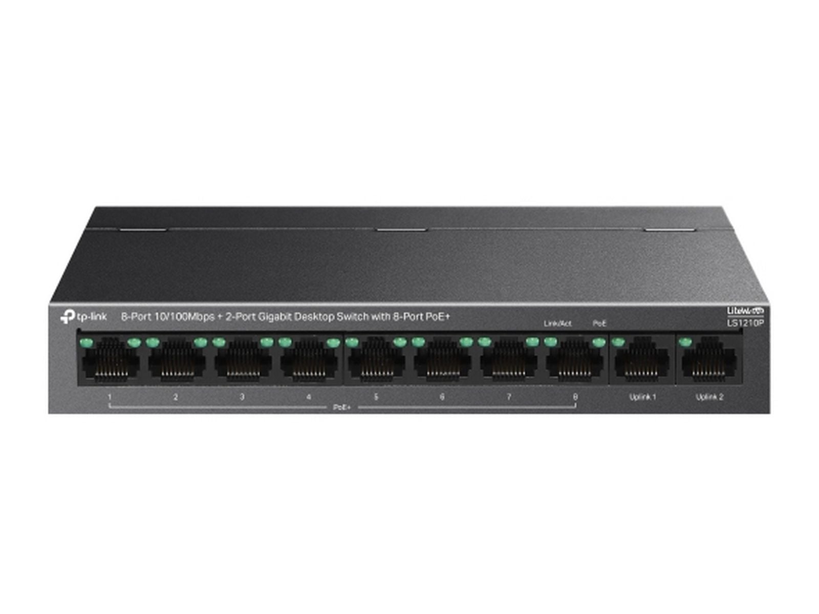 Switch TP-Link LS1210P PoE+ 96W