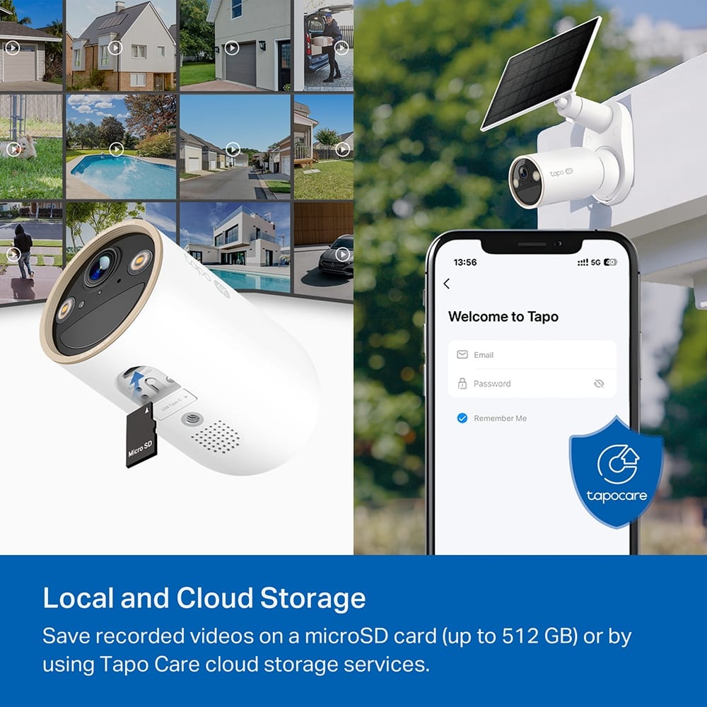 Cameră Supraveghere TP-LINK Tapo C460 KIT 4K Wi-Fi cu Panou Solar - imagine 20