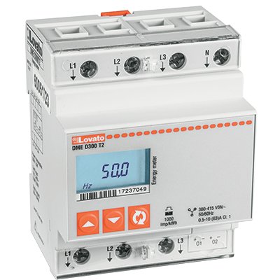 Contor Trifazat Lovato DMED300T2, 80A Direct