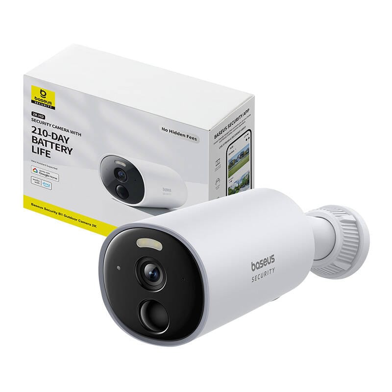 Camera Exterior BASEUS B1 2K Alb - Supraveghere Inteligentă - imagine 16